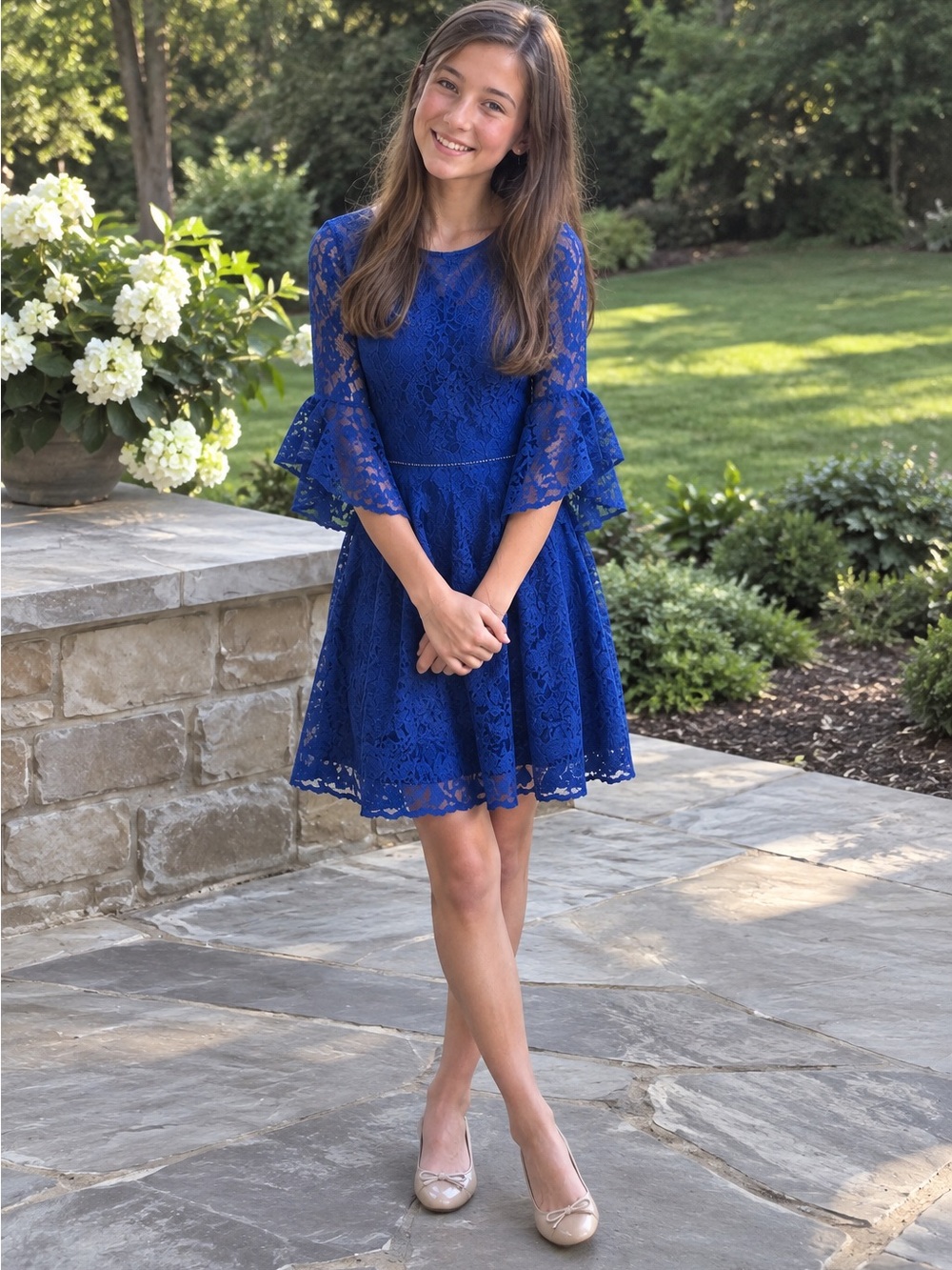 David Yurman- Royal Blue Dress